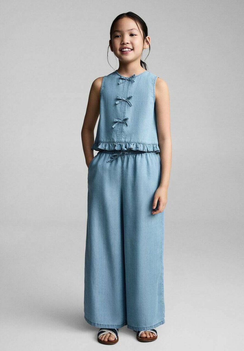 Mango Kids - Ravne kavbojke - blue, Povečajte