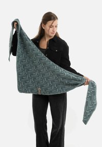 Knit Factory JOSH - Sjaal - laurel stone green
