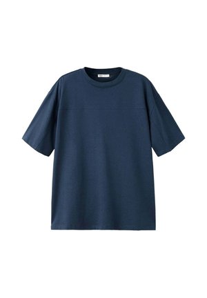 Mango Kids, TEEN - Basic T-shirt - dark blue