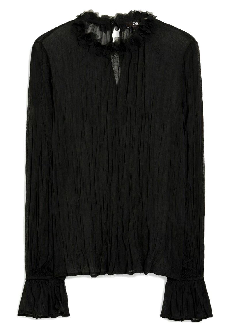 C&A Longsleeve gemêleerd zwart C&A Longsleeve gemêleerd zwart