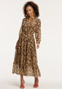 Shiwi JADE LEOPARD - Maxi ruha - beige faded leopard