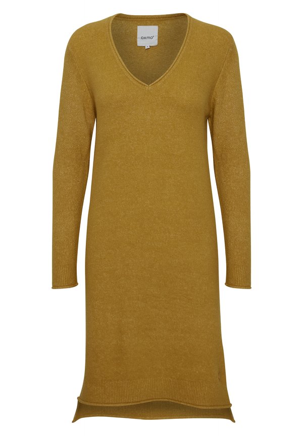 OXIda - Jumper dress - honey mustard melange3