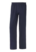 Jan Vanderstorm Loose Fit Joggingbroek RENTIUS Plus Size Met Zijstreep Zwart Geel 16674360