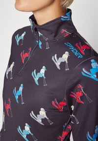 Spyder VIVID 1/2 ZIP - Maglietta a manica lunga - black