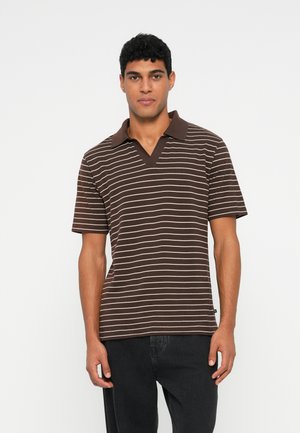 SAMAC POLO - Poloshirts - coffee brown