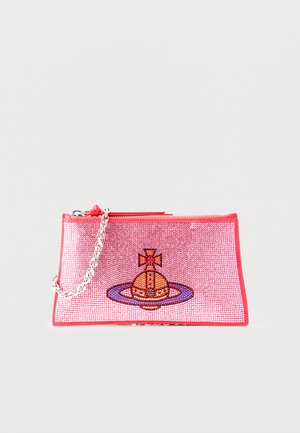 SMALL FLAT ZIP - Alkalmi kézitáska - pink