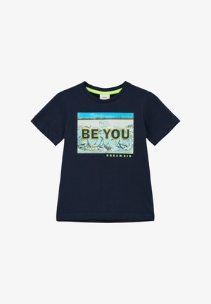 T-shirt imprimé - navy