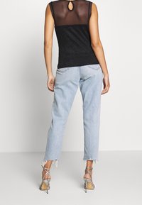 Morgan Camiseta estampada - black