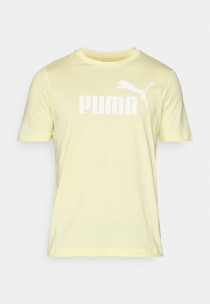 Puma T-shirt print neongeel