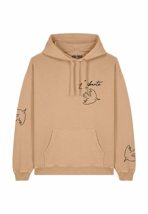 LIBERTE UNISEX VINTAGE - Hoodie - washed beige