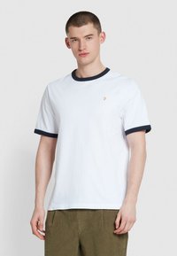 Farah GROVES RINGER - T-shirt basic - white