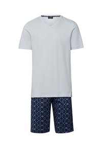 Hanro NIGHT DAY SET - Pyžamová sada - blue diamonds