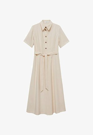 Mango Košilové šaty - off-white