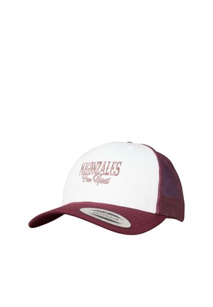 MJ Gonzales TRUCKER - FREE SPIRIT - Caps - maroon white maroon