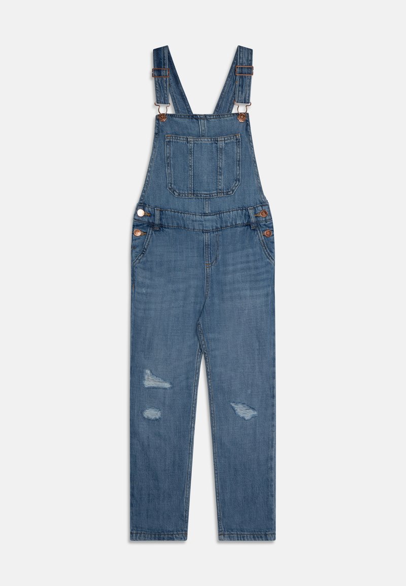 Vêtement Décontracté à Poches Salopette D'Été Femme GRECERELLE - Sans Manches, Bretelles Réglables - 100% Polyester - Coupe Ample Barboteuse Sans Manches