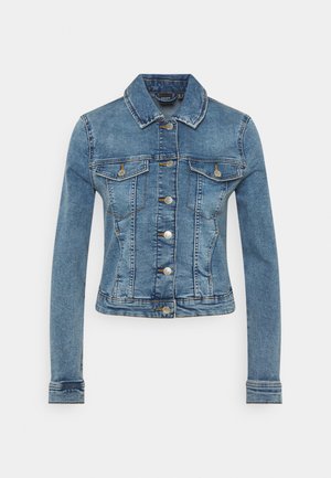 VMTINE SLIM JACKET - Džínová bunda - light blue denim