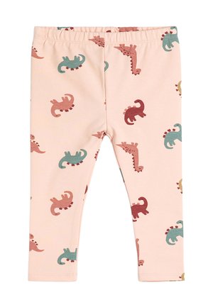 DINOSAUR PRINTED ELASTIC WAISTBAND  - Leggings - pink