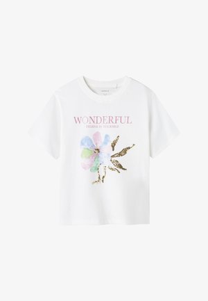 Name it NKFDUKKO - T-shirt print - bright white