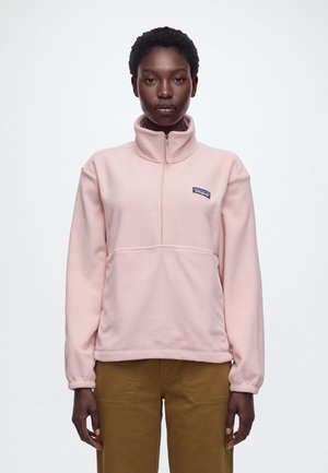 Patagonia, MICRO ZIP - Поларен пуловер - fuzzy mauve