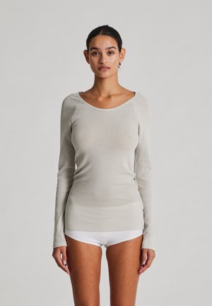 CELIA - Long sleeved top - quiet grey