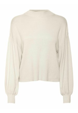 Vero Moda NANCY  FUNNELNK  - Strickpullover - birch