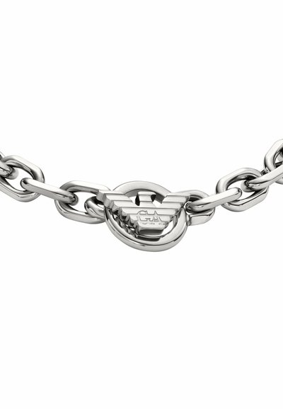 Emporio Armani EAGLE LOGO - Brăţară - silver-coloured