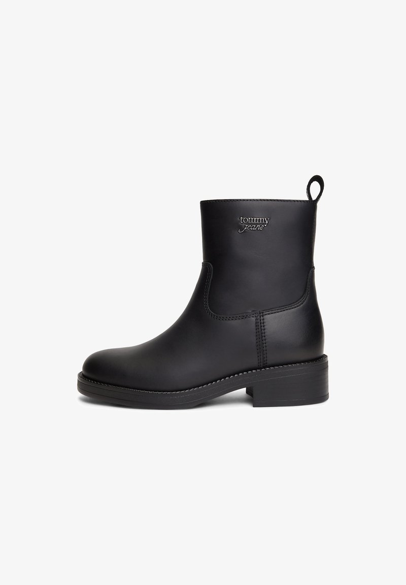 Tommy Jeans TJW SOFT SOLE CHELSEA BOOTS LTH - Bottines - black