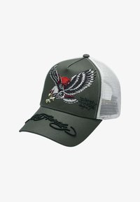 Unselected, olive white