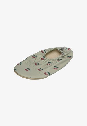 Slipstop, SLIPSTOP KINDER HAUSSCHUHE BADESCHUHE CHERRY GREEN HELLGRÜN UNISEX - Hausschuh - cherry green