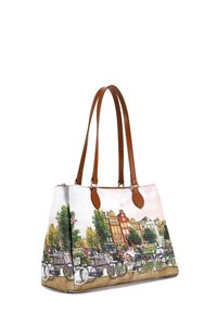Y Not? YES  - Borsa a mano - flower river