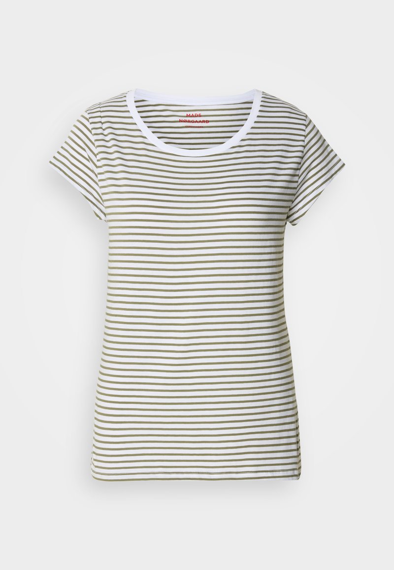 Mads Nørgaard T-shirt print wintergroen