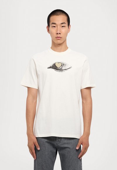 WOOD WOOD BOBBY EYE HEART - Print T-shirt - frosted