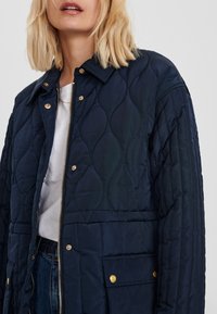 Nümph Zimní kabát - dark blue