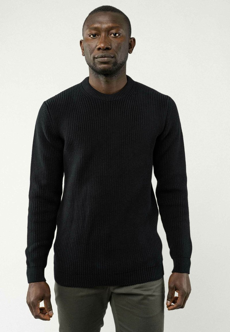 MELA RAVI - Strickpullover - schwarz