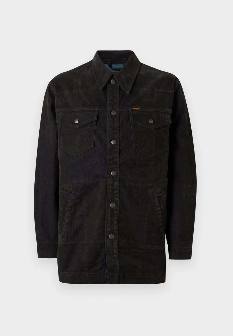 Wrangler Spijkerjas zwart denim/blackdenim