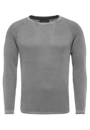 Key Largo MST THOMAS ROUND NECK - Pullover - grau