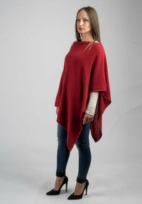 Dalle Piane Cashmere Mantella - rosso