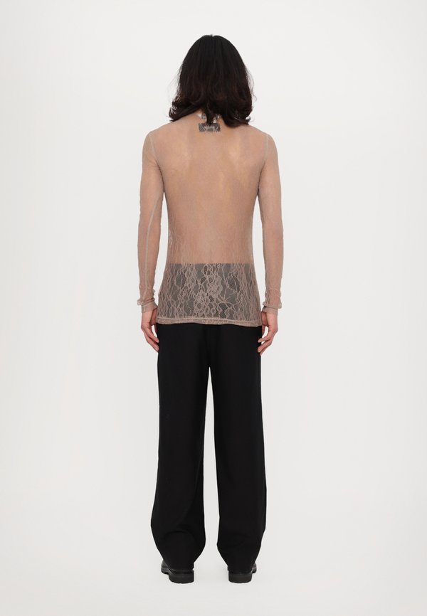 HOOKED LONG UNISEX - Long sleeved top - beige4