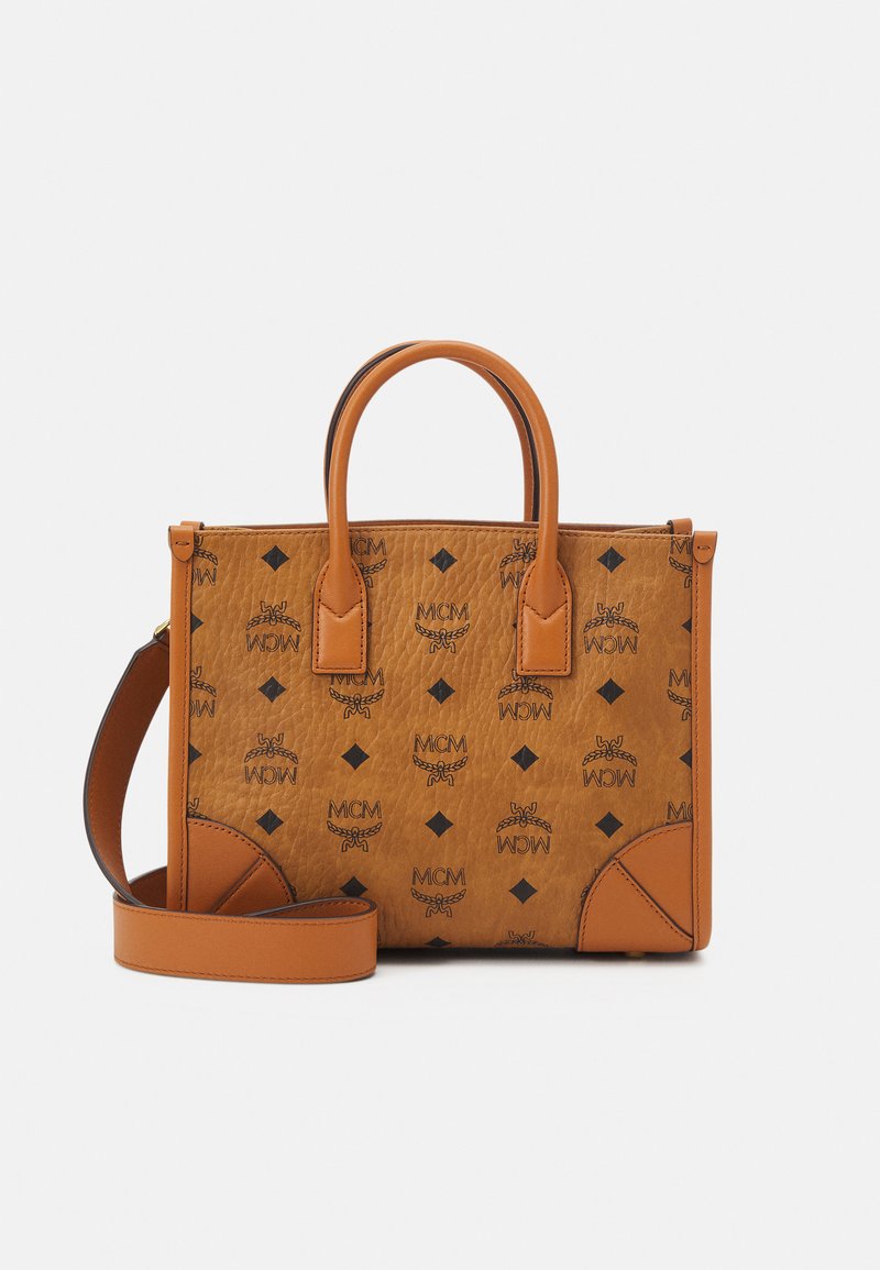 MCM MUNCHEN VI TOTE - Handtasche - cognac
