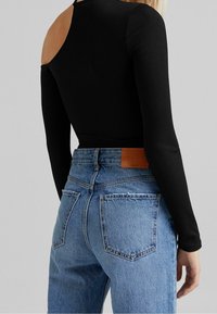 Bershka Långärmad tröja - black