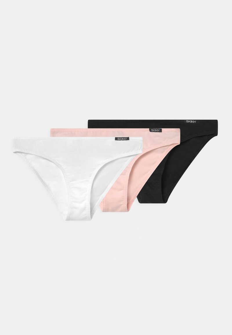 Skiny 3 PACK - Slip - pearl/white/black