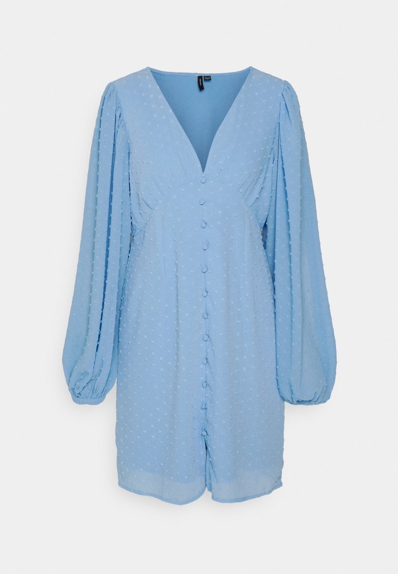 Vero Moda Cocktailjurk lichtblauw Vero Moda Cocktailjurk lichtblauw