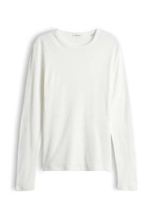 OPUS, SLIM FIT - Langarmshirt - milk