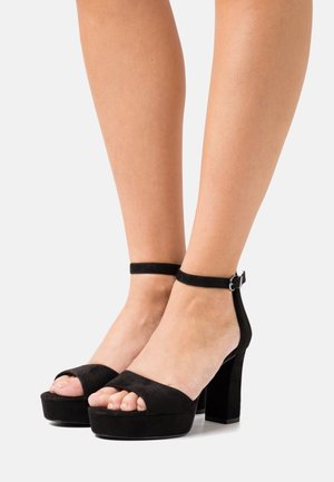 Tamaris, Sandales à talons hauts - black