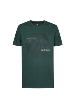 Print T-shirt - grün