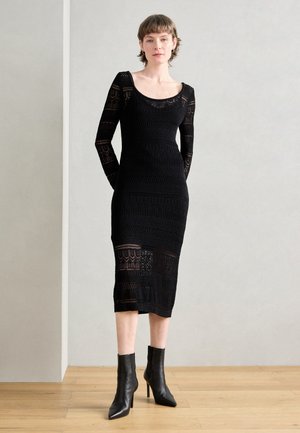 Robe pull - noir