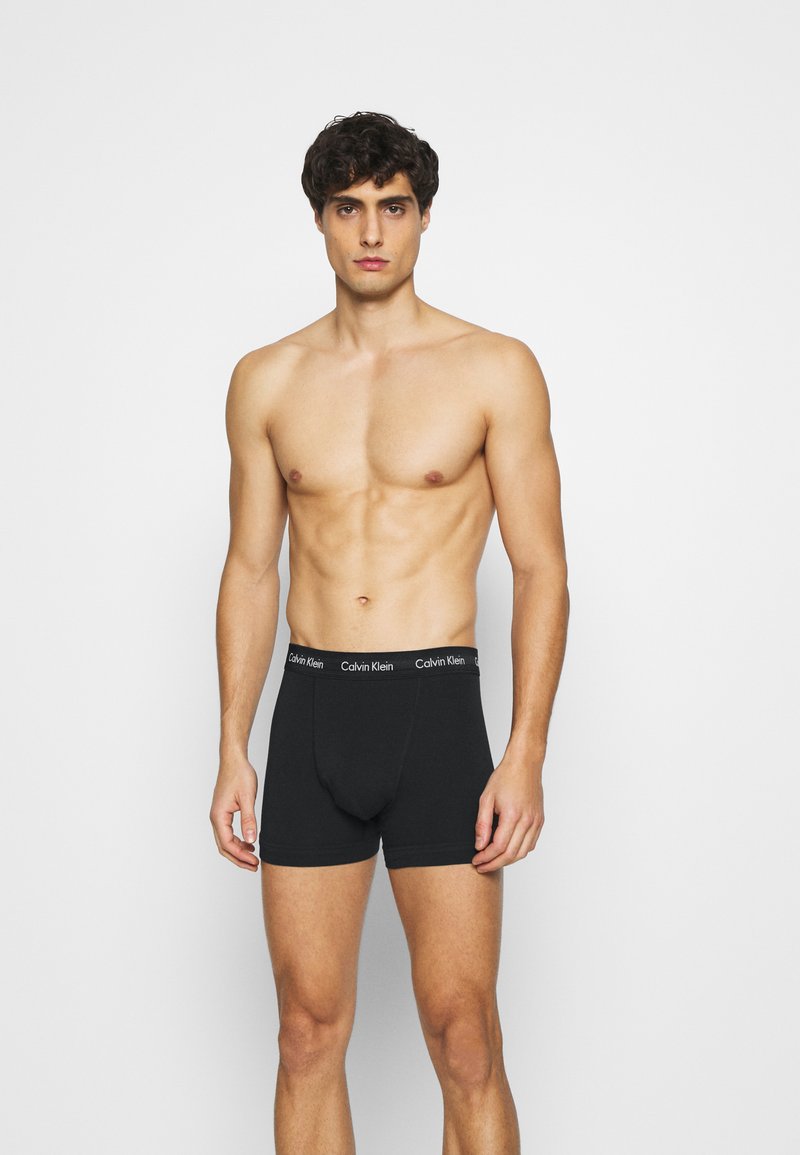 Calvin Klein Underwear TRUNK 3 PACK Shorty black/noir ZALANDO.FR