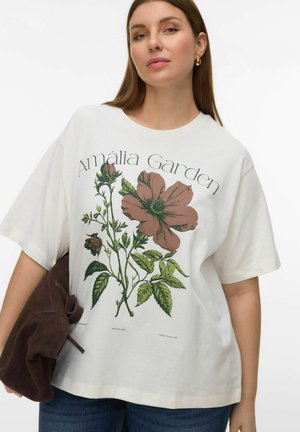 VMSAY - T-shirt print - snow white