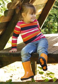 Beck BASIC - Bottes en caoutchouc - orange