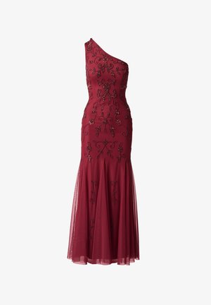 Adrianna Papell, ONE SHOULDER BEADED DRESS - Ballkleid - mahogany
